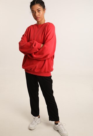 VINTAGE RALPH LAUREN EMBROIDERED LOGO SWEATSHIRT
