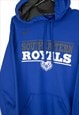 VINTAGE ROYALS FOOTBALL NIKE HOODIE IN BLUE M