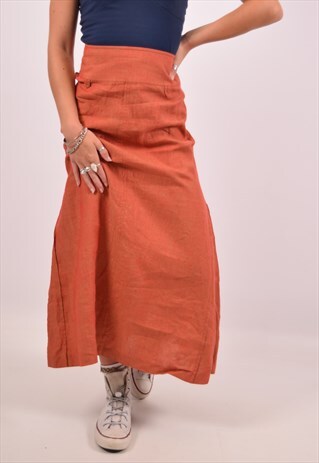 VINTAGE BURBERRY SKIRT RED