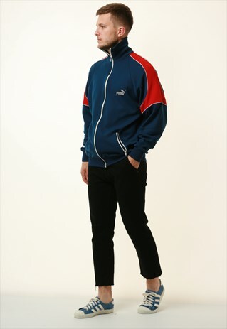 90S VINTAGE RARE PUMA TRACK JACKET 13253