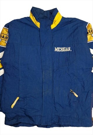 90'S STARTER MICHIGAN STATE COLLEGE FOOTBALL JACKET SIZE XL