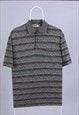 VINTAGE MISSONI SPORT POLO SHIRT RARE MULTI COLOR M L 