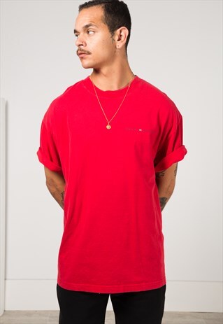 VINTAGE 80'S TOMMY HILFIGER SPORT T-SHIRT / S0403