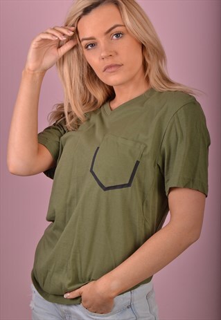 GREEN REEBOK T-SHIRT GBT3987