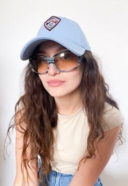 Vintage 00s Colorado Rapids soccer dad cap in light blue
