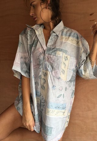 OVERSIZED RETRO 90S 80S VINTAGE UNISEX FESTIVAL SHIRT