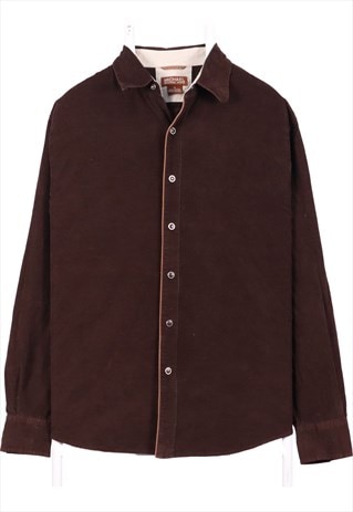 Vintage 90's Micheal Kors Shirt Corduroy Long Sleeve Button