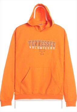 Vintage 90's Unbranded Hoodie College Orange Men's Small