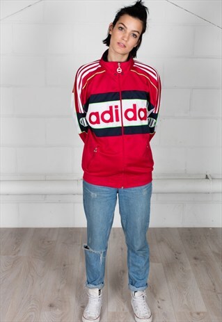 VINTAGE ADIDAS RETRO CHEST LOGO UNISEX TRACKTOP