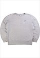 Vintage  Nike Sweatshirt Heavyweight Crewneck Swoosh Grey