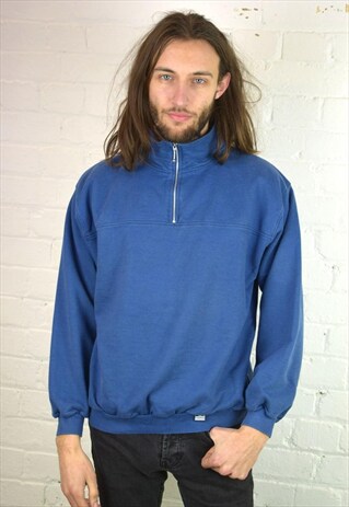 VINTAGE 90'S 1/4 ZIP SWEATSHIRT