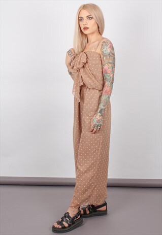 VINTAGE POLKA DOT JUMPSUIT ASM2467