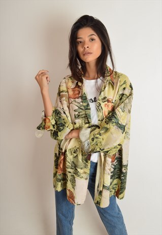 VINTAGE SHIRT FESTIVAL PRINT 90'S (2691)