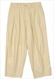 BAGGY SKATER JOGGERS MULTI WIDE PUNK PANTS IN BROWN