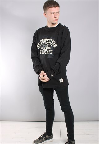 VINTAGE CHAMPION "NORTHWESTERN" UNIVERSITY SWEATSHIRT