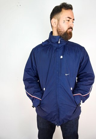 90S NIKE NAVY PUFFER JACKET