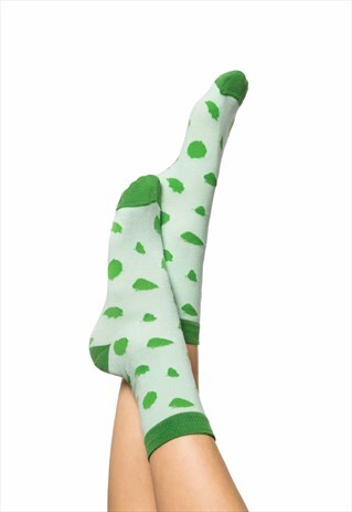 FUNKY LEMON LONG SOCKS