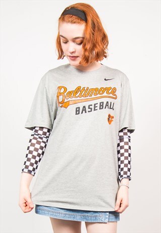 NIKE BASEBALL T-SHIRT BALTIMORE RAVENS