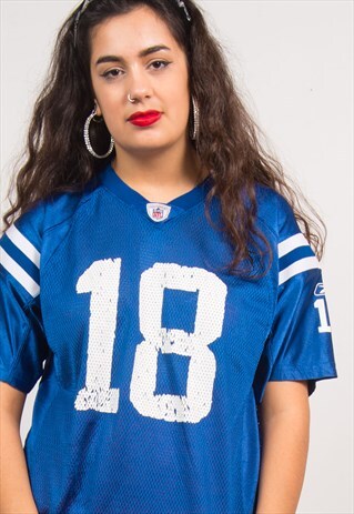 REEBOK VINTAGE JERSEY TOP INDIANAPOLIS COLTS NFL