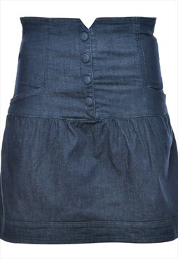 Vintage Guess A-Line Denim Skirt - S