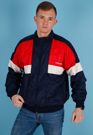 VINTAGE ADIDAS SHELL JACKET IN MULTI NJ660