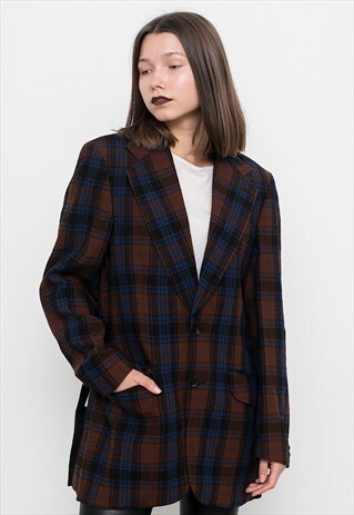 TARTAN PLAID BLAZER
