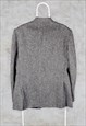 VINTAGE WELLINGTON DONEGAL TWEED BLAZER MADE IN IRELAND