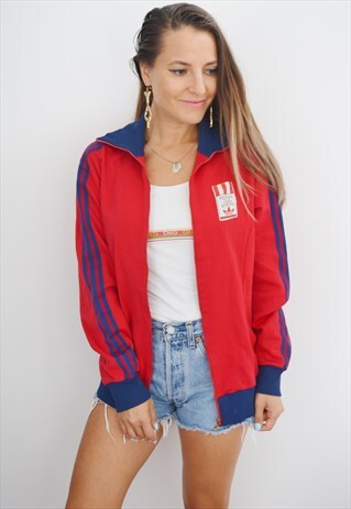 70'S ADIDAS TREFOIL VINTAGE JACKET MADE IN YUGOSLAVIA
