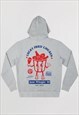 LUCKY FRIED CHICKEN MEN'S GRAPHIC HOODIE