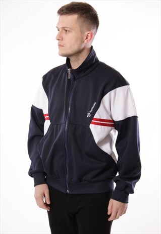 VINTAGE SERGIO TACCHINI TRACK JACKET LOGO OVERSIZED 13101