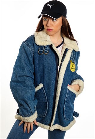 VINTAGE DENIM SHAPER JACKET J2315