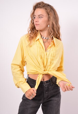 VINTAGE VALENTINO SHIRT YELLOW