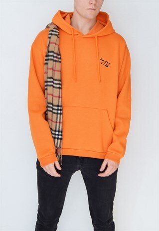 ORANGE OH YES I CAN HOODIE