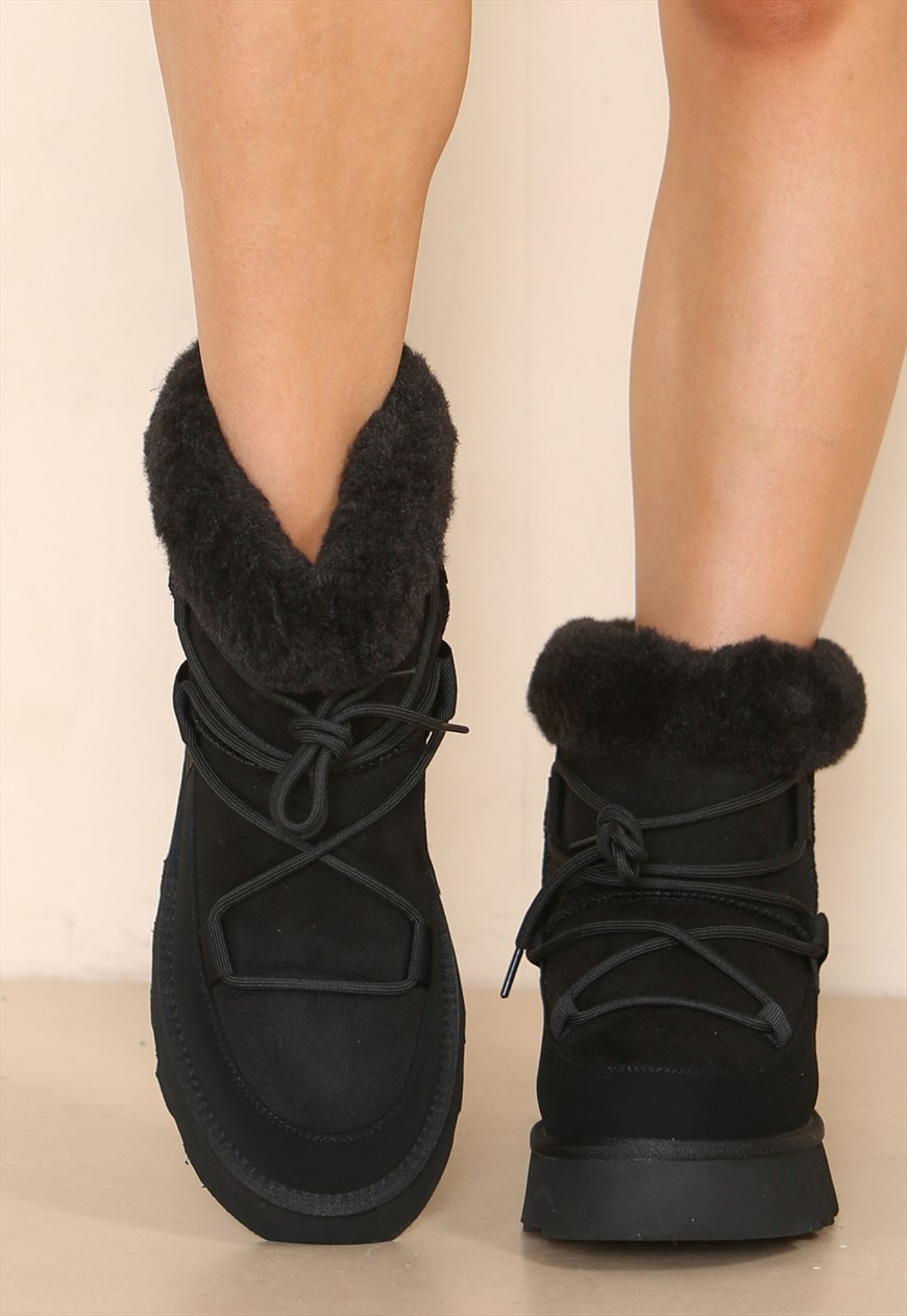 Ugg highland fur sales trimmed waterproof boots