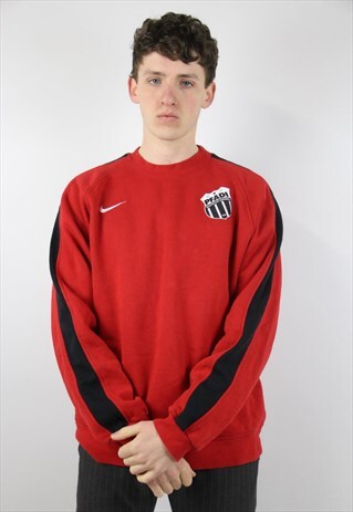 VINTAGE NIKE RED SPORTS SWEATSHIRT
