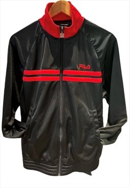 Retro Britpop style Fila 90s to 2k track jacket