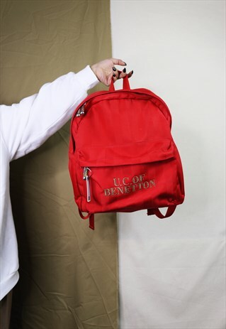 VINTAGE BENETTON BACKPACK BAG