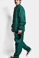 VINTAGE 80S SHELL SUIT IN GREEN COLOUR FOR MEN OLD SCHOOL 