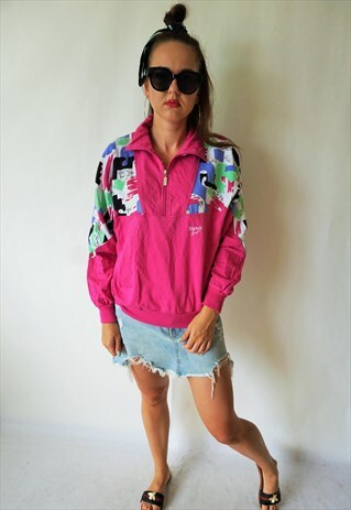 VINTAGE SWEATER SWEATSHIRT WINDBREAKER PULLOVER SHIRT JACKET
