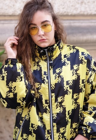 VINTAGE 90'S MULTICOLOR SNOWBOARD PUFER JACKET