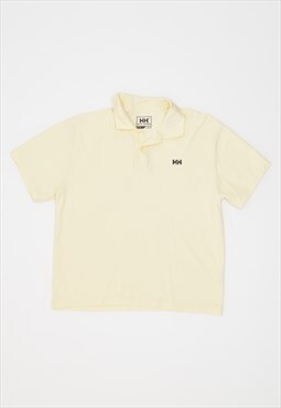 Vintage 90's Helly Hansen Polo Shirt Yellow