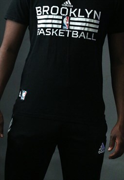 Vintage black adidas basketball t shirt