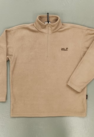 JACK WOLFSKIN EMBROIDED FLEECE