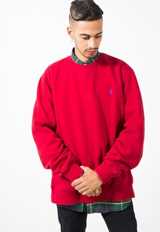 VINTAGE 90'S POLO RALPH LAUREN SWEATSHIRT / S2173