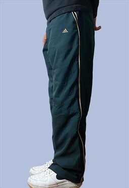 Vintage Adidas Gold & Navy Tracksuit Bottoms