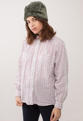 STRIPPED MULTICOLORED COTTON SHIRT