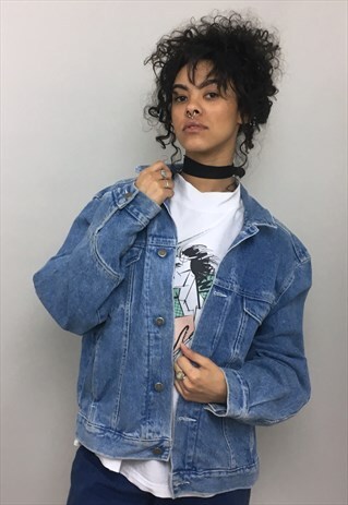 ICONIC 90'S BLUE DENIM JACKET