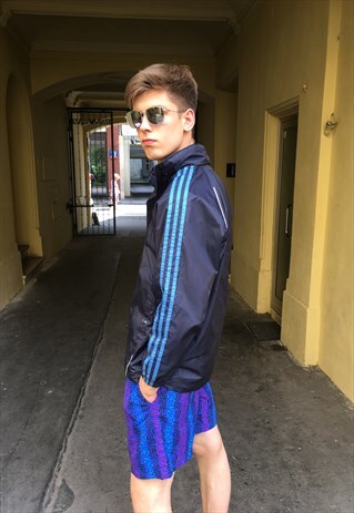 VINTAGE 90' COOL CRAZY PATTERNED SHORTS