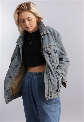 USED RIVER ISLAND DENIM JACKET X317