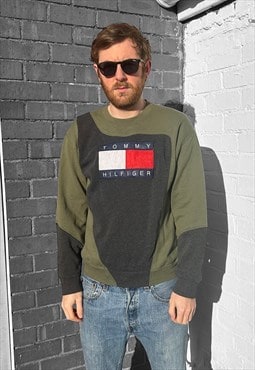 Vintage Reworked Tommy Hilfiger one of a kind sweatshirt